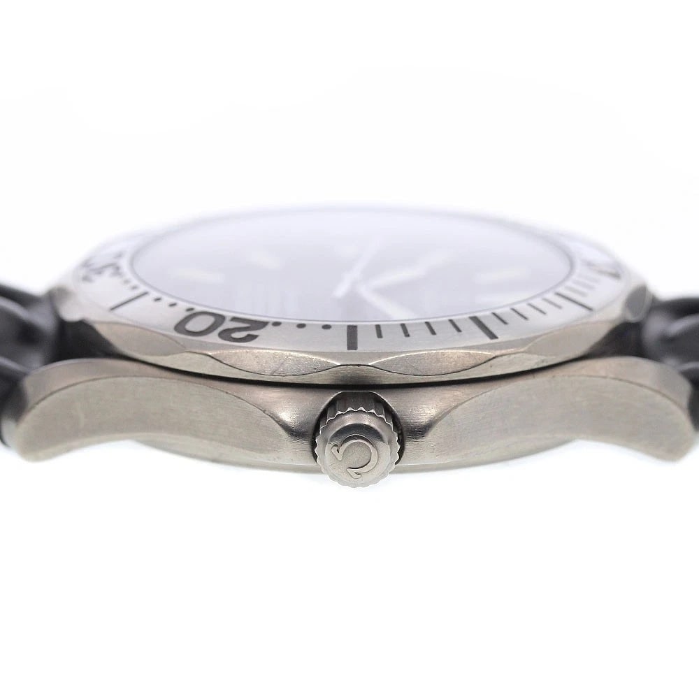 OMEGA SEAMASTER DATE BLACK AUTOMATIC WATCH - 2