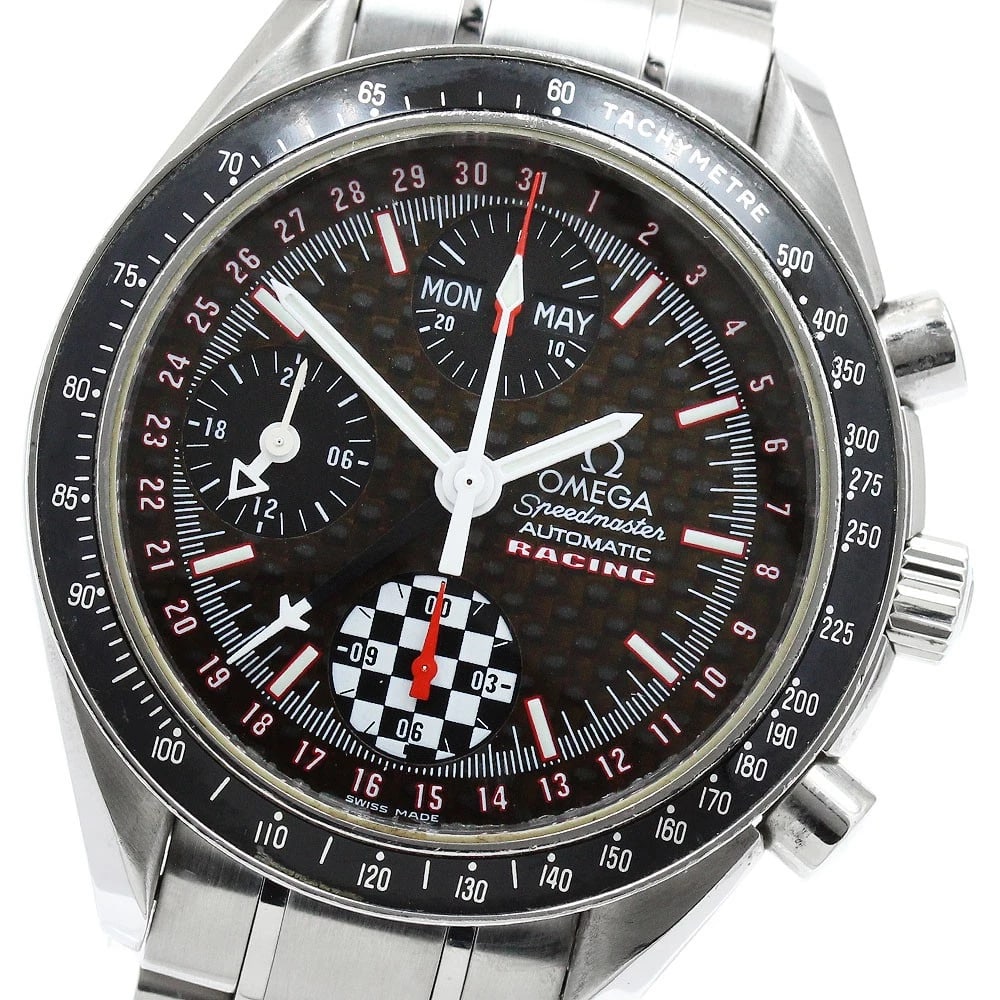 OMEGA SPEEDMASTER RACING SCHUMACHER AUTOMATIC WATCH (1 of 5)