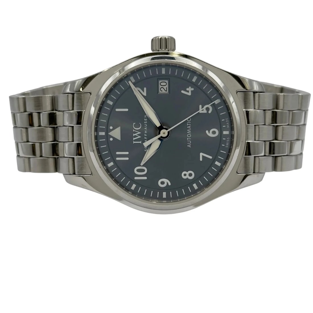 IWC PILOT'S WATCH AUTOMATIC GREY, WATCH - 3