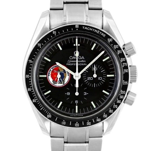 OMEGA SPEEDMASTER PROFESSIONAL, WATCH: OMEGA Speedmaster Professional, Watch Brand: Omega Type/Style: Wrist watch Material: SS Color: Dial Color Black Belt Color Silver Size: [ Case size ] 42mm Accessories: None Accessories Not