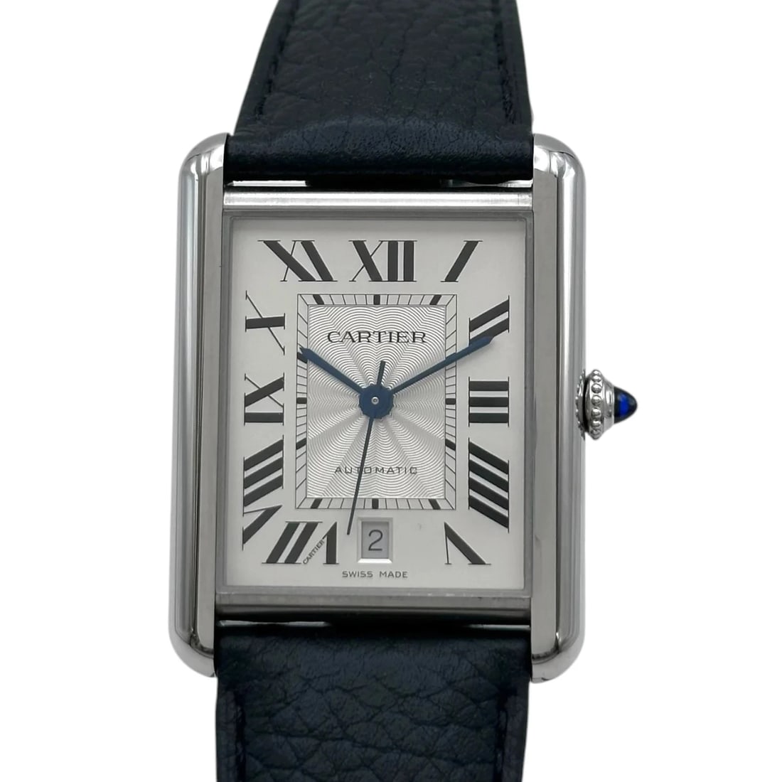 CARTIER TANK MUST SILVER, WATCH (1 of 2)