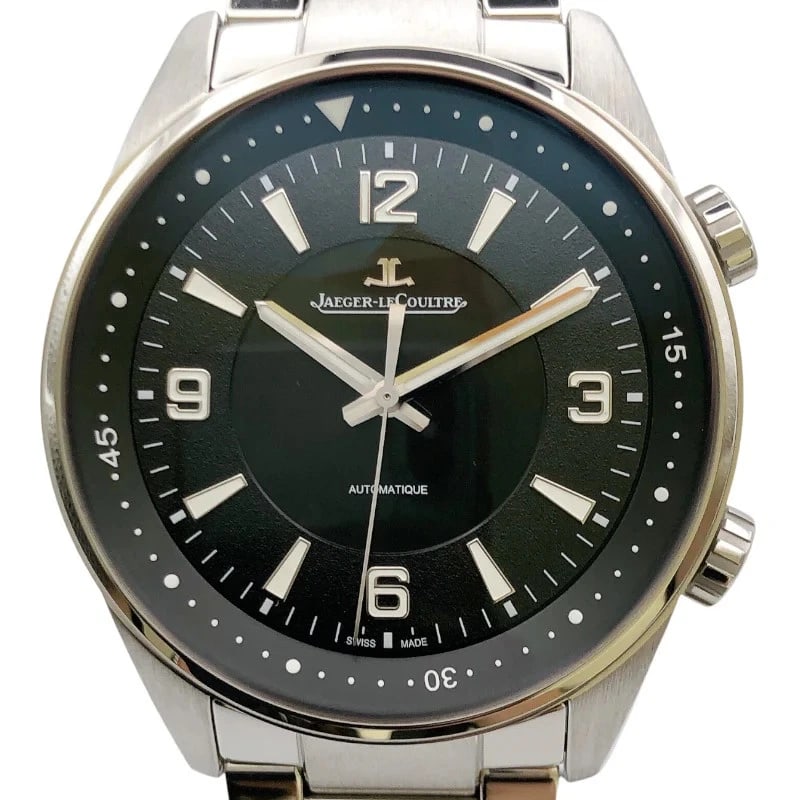JAEGER-LECOULTRE POLARIS AUTOMATIC BLACK, WATCH: Jaeger-LeCoultre Polaris Automatic Black, Watch Brand: JAEGER-LE COULTRE Type/Style: Wrist watch Material: Stainless steel Color: Dial Color Black Size: [ Case size ] 40mm / Case shape: Round face / C