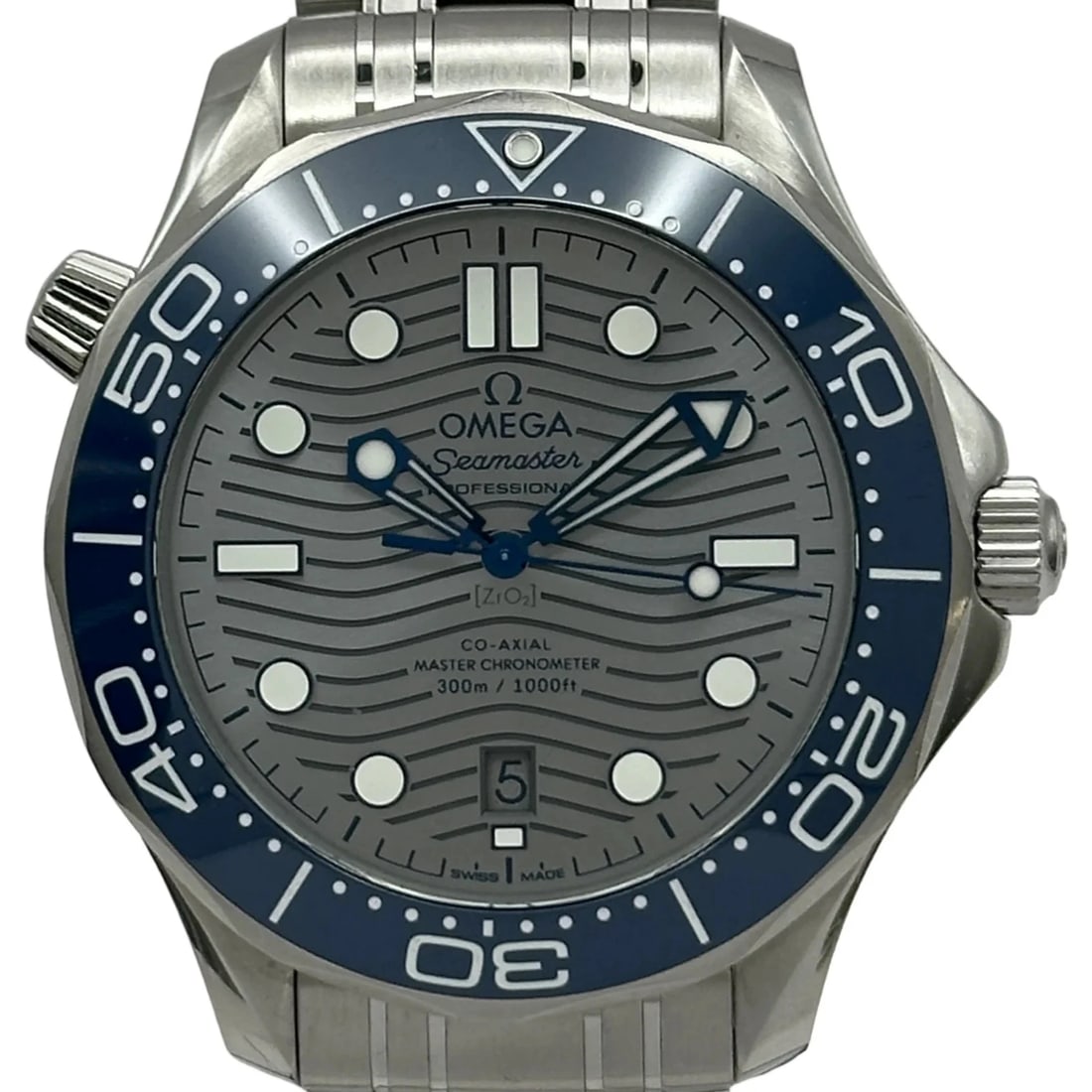OMEGA SEAMASTER CO-AXIAL CHRONOMETER GREY, WATCH: Omega Seamaster Co-Axial Chronometer Grey, Watch Brand: OMEGA Type/Style: Wrist watch Material: Stainless steel Color: Dial Color Gray Size: [ Case size ] 42mm / Case thickness: 13.5mm [ Arm circumfer