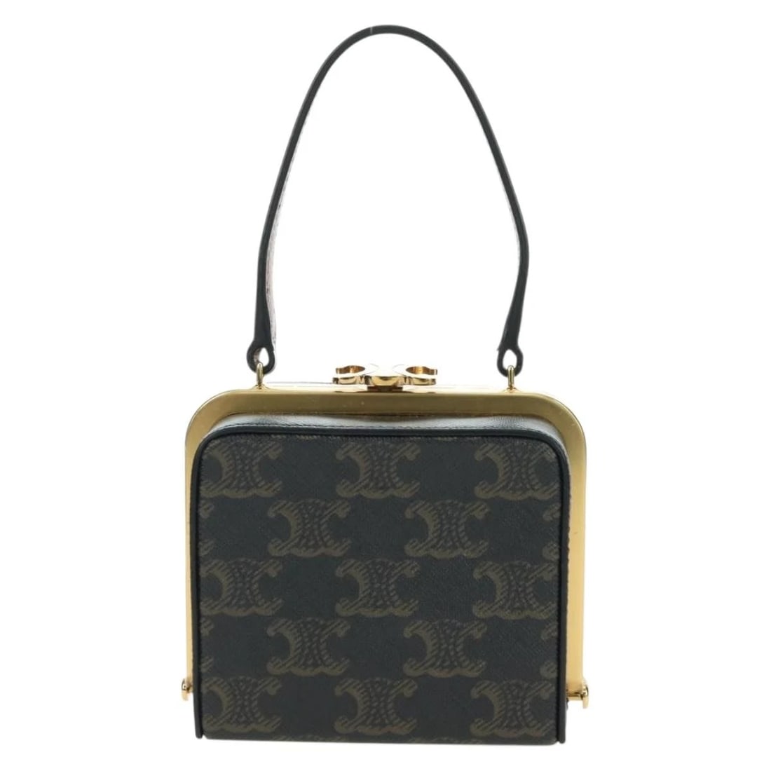 CELINE TRIOMPHE MACADAM CANVAS MINI VANITY CASE - 2