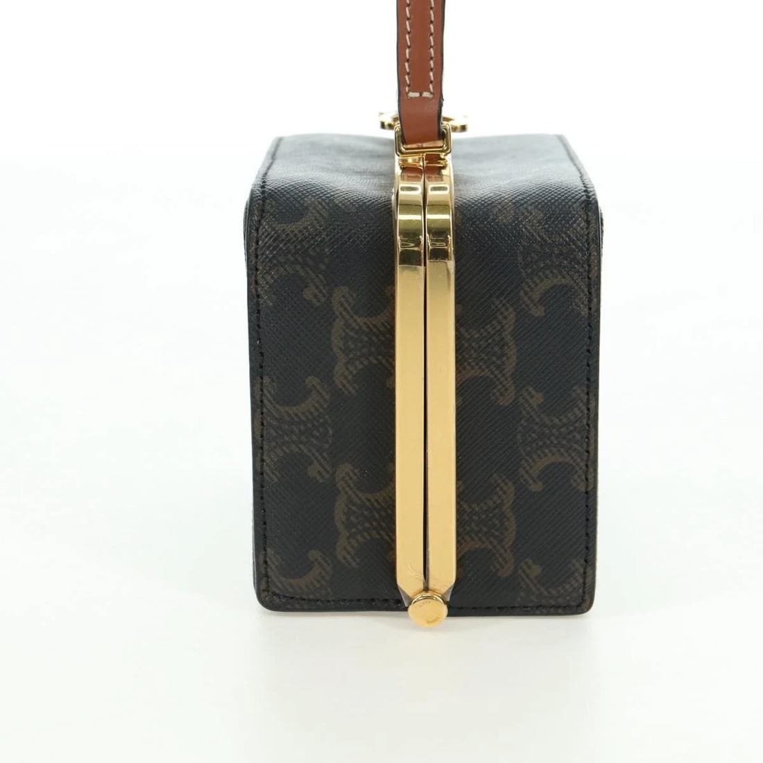 CELINE TRIOMPHE MACADAM CANVAS MINI VANITY CASE - 3