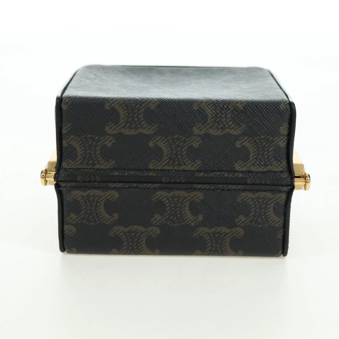 CELINE TRIOMPHE MACADAM CANVAS MINI VANITY CASE - 5