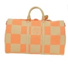 LOUIS VUITTON KEEPALL BANDOULIERE 50 BAG: LOUIS VUITTON Keepall Bandouliere 50 Bag Brand: LOUIS VUITTON Type/Style: Boston Bag Material: Canvas/Damier Color Canvas Color: Beige Size: W19.7 x H9.8 x D8.7inch(Approx) Accessories: None