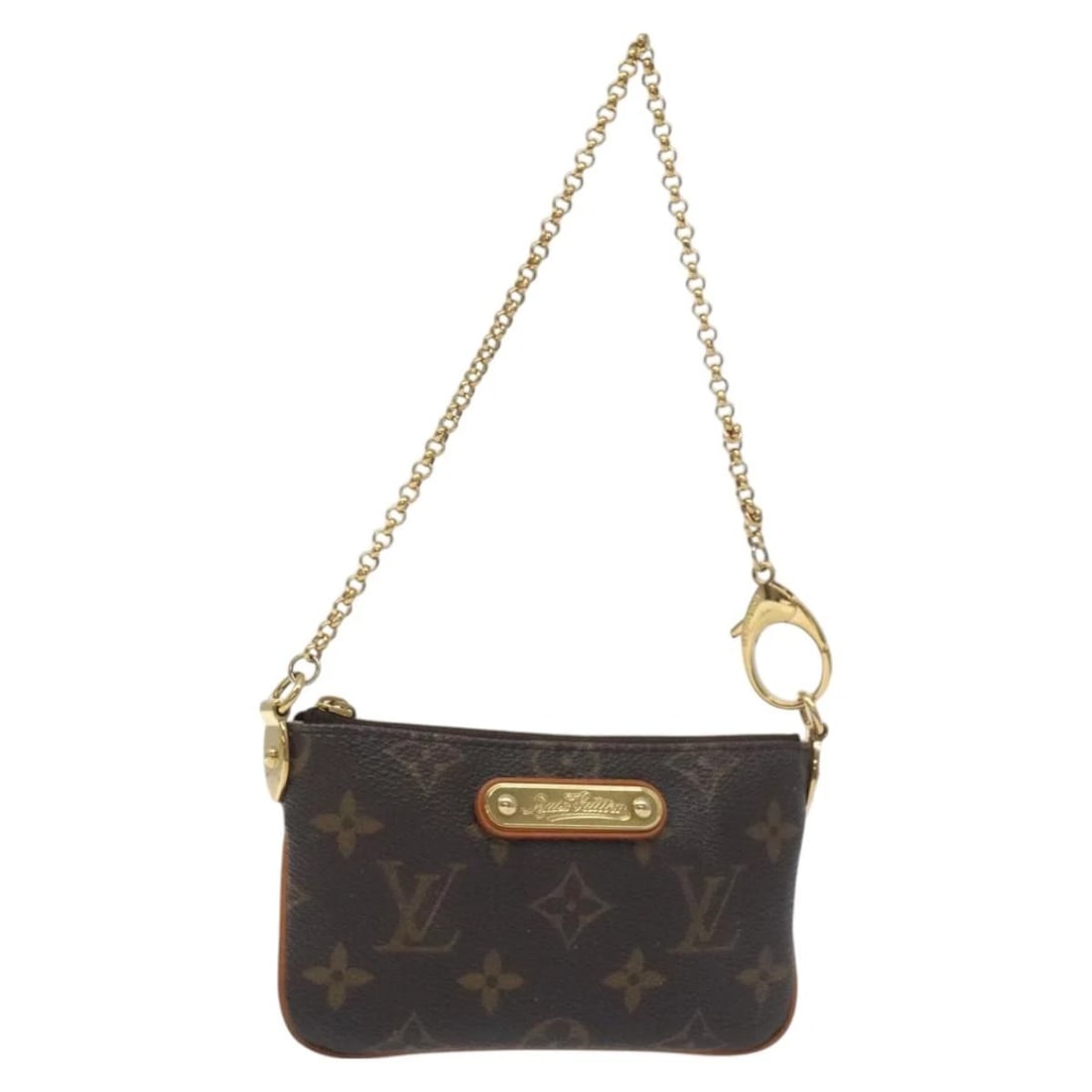 LOUIS VUITTON POCHETTE MIRA PM ACCESSORY POUCH: LOUIS VUITTON Pochette Mira PM Accessory Pouch Brand: LOUIS VUITTON Type/Style: Accessory Pouch Material: Monogram Canvas Color: Monogram Size: W5.9 x H3.5 x D0.6inch(Approx) Accessories: None