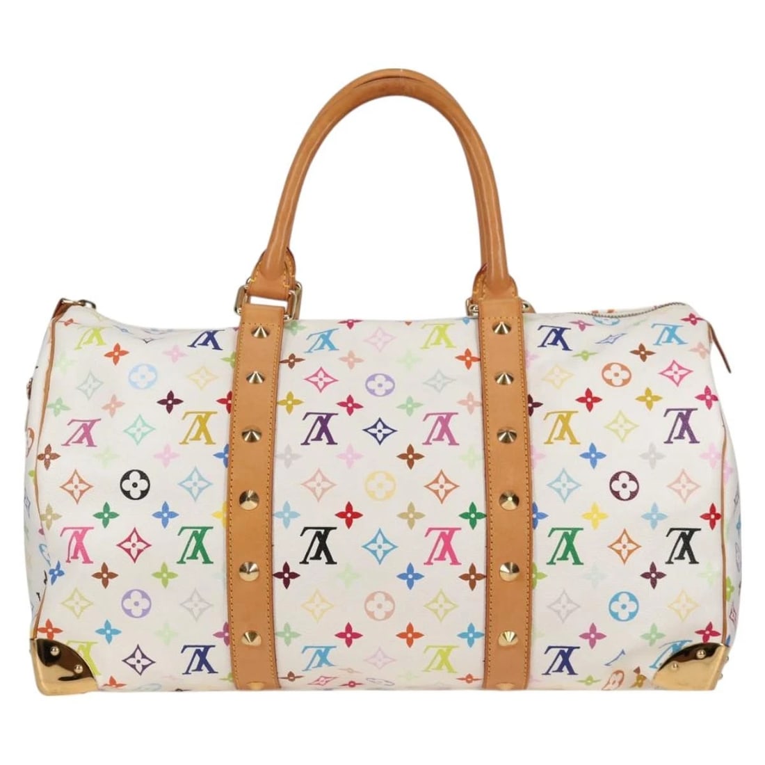 LOUIS VUITTON MONOGRAM MULTICOLOR KEEPALL 45 BAG - 2