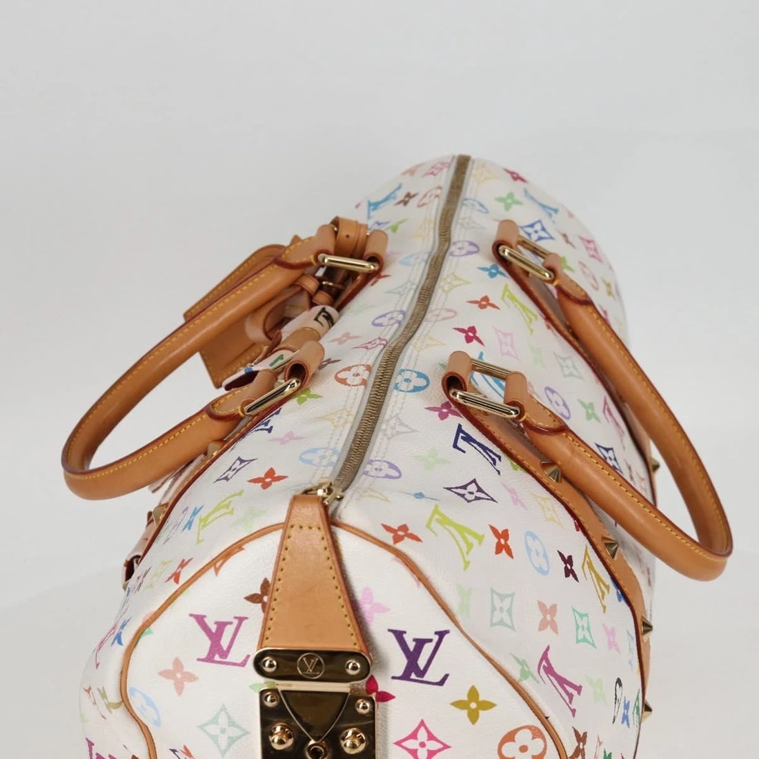LOUIS VUITTON MONOGRAM MULTICOLOR KEEPALL 45 BAG - 6
