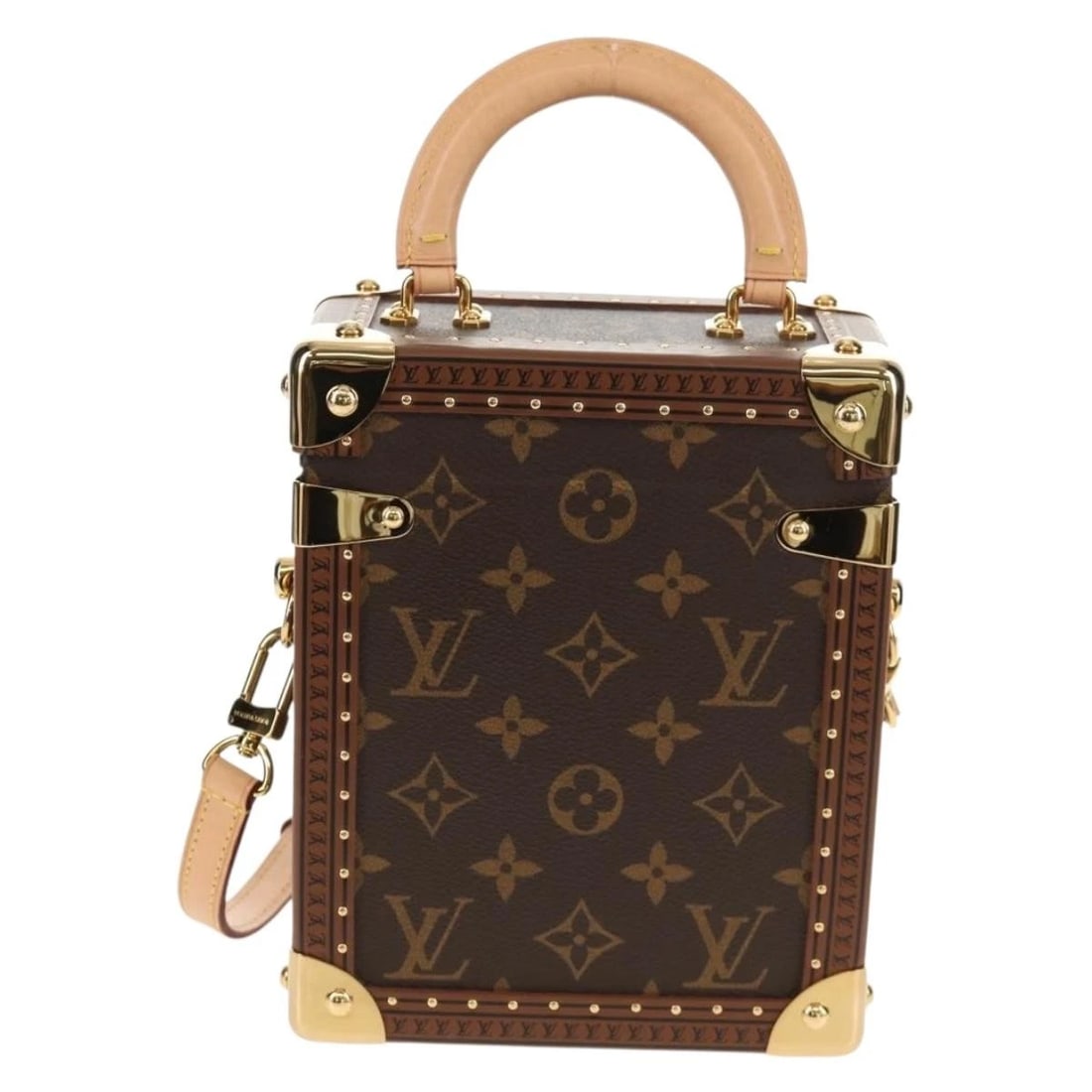 LOUIS VUITTON MONOGRAM CAMERA BOX SHOULDER BAG - 2
