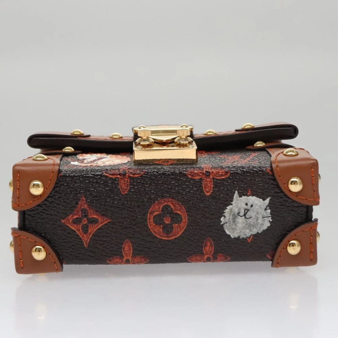 LOUIS VUITTON MONOGRAM CATGRAM ESSENTIAL TRUNK POUCH - 5