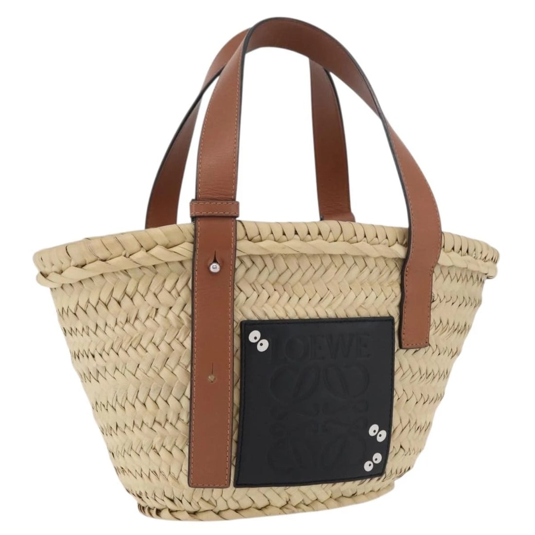 LOEWE ? GHIBLI MY NEIGHBOR TOTORO BASKET SOOT SPRITES BAG: LOEWE ? Ghibli My Neighbor Totoro Basket Soot Sprites Bag Brand: LOEWE Type/Style: Hand Bag Material: Wood Color: Beige Size: W7.1 x H7.9 x D5.1inch(Approx) Accessories: None Accessories Notice: When