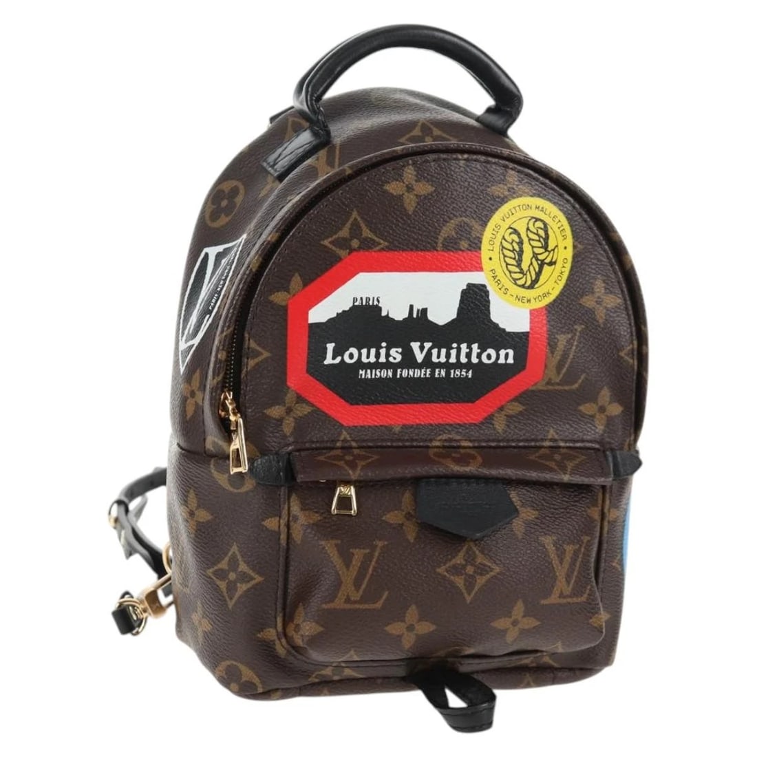 LOUIS VUITTON MONOGRAM WORLD TOUR PALM SPRINGS SHOULDER BAG: LOUIS VUITTON Monogram World Tour Palm Springs Shoulder Bag Brand: LOUIS VUITTON Type/Style: Shoulder Bag Material: Monogram Canvas Color: Monogram Size: W5.9 x H8.7 x D3.3inch(Approx) Accessories