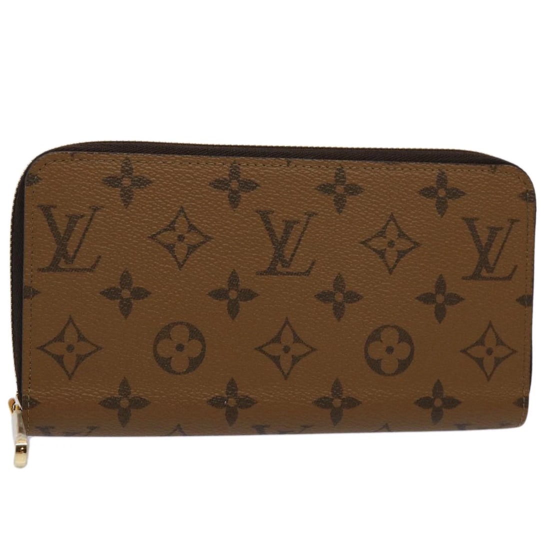 LOUIS VUITTON MONOGRAM REVERSE ZIPPY WALLET LONG WALLET (1 of 6)