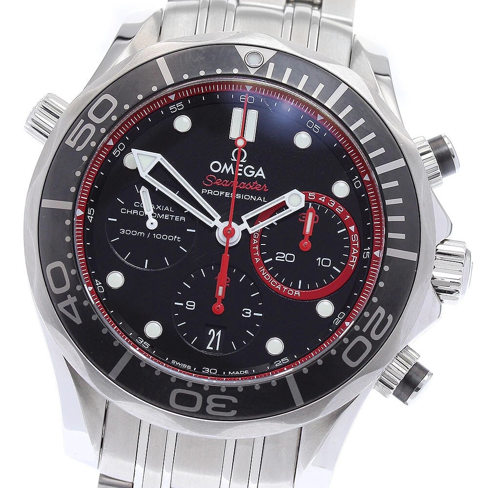 OMEGA SEAMASTER DIVER ETNZ MEN'S WATCH: OMEGA Seamaster Diver ETNZ Men's Watch Brand: OMEGA Type/Style: Wristwatch Material: Band Material Stainless Steel, Case Material Stainless Steel Color: Band Color Silver, Dial Color black, Case Color