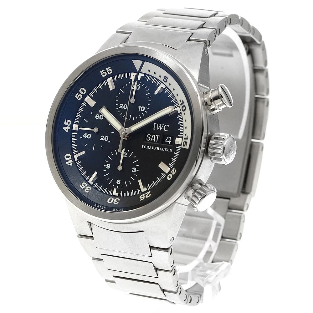 IWC AQUA TIMER CHRONOGRAPH AUTOMATIC MEN'S WATCH - 2
