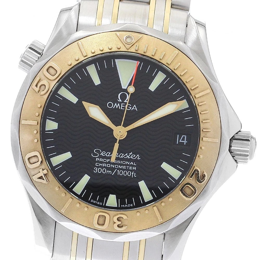 OMEGA SEAMASTER PROFESSIONAL BOY'S WATCH: OMEGA Seamaster Professional Boy's Watch Brand: OMEGA Type/Style: Wristwatch Material: Band Material Stainless Steel/YG, Case Material Stainless Steel/YG Color: Band Color Silver / Gold, Dial Color