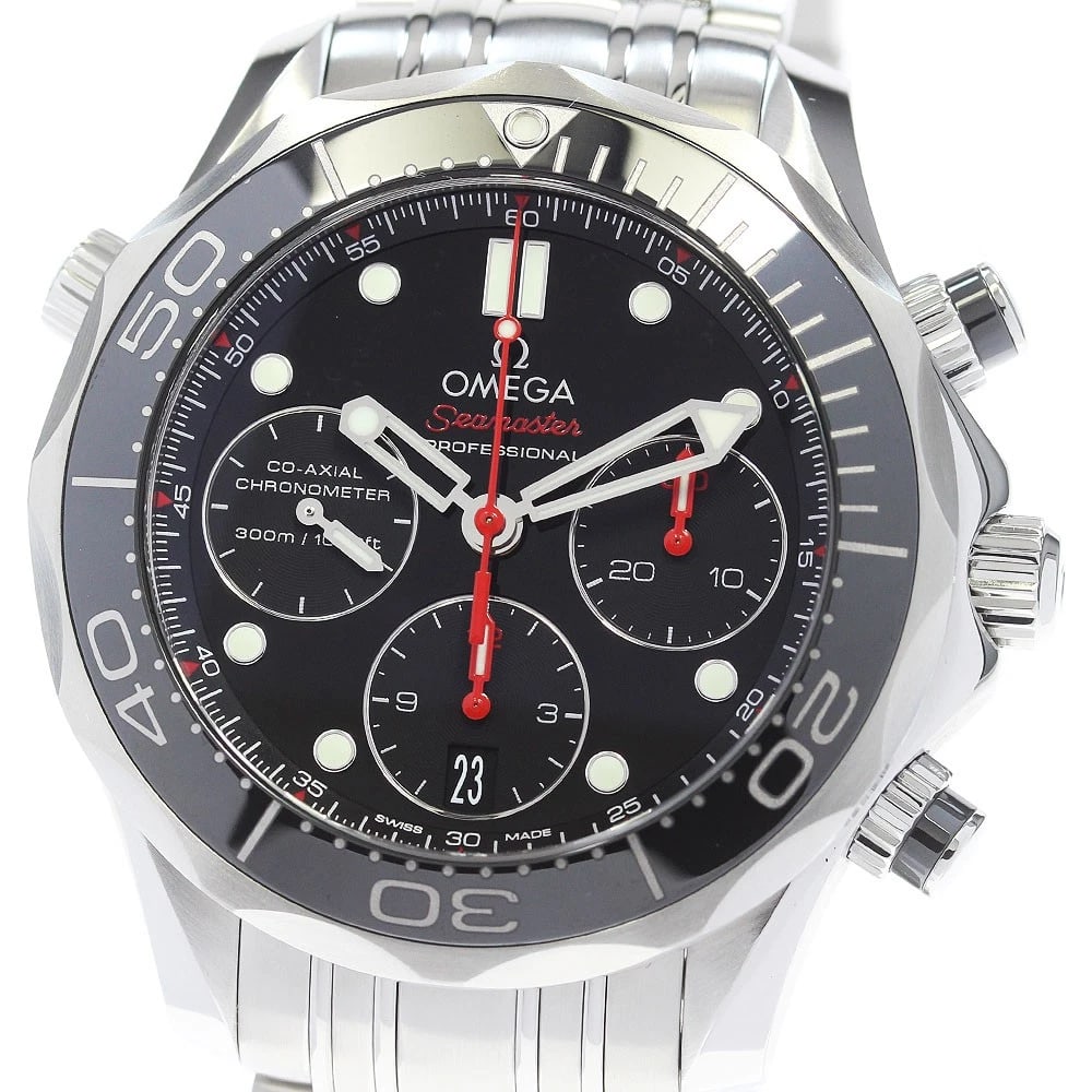OMEGA SEAMASTER COAXIAL MEN'S WATCH: OMEGA Seamaster Coaxial Men's Watch Brand: OMEGA Type/Style: Wristwatch Material: Band Material Stainless Steel, Case Material Stainless Steel Color: Band Color Silver, Dial Color black, Case Color Si