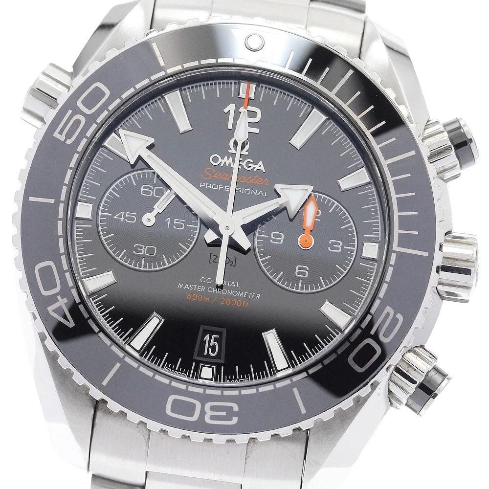 OMEGA SEAMASTER PLANET OCEAN CO-AXIAL MEN'S WATCH: OMEGA Seamaster Planet Ocean Co-Axial Men's Watch Brand: OMEGA Type/Style: Wristwatch Material: Band Material Stainless Steel, Case Material Stainless Steel Color: Band Color Silver, Dial Color black,
