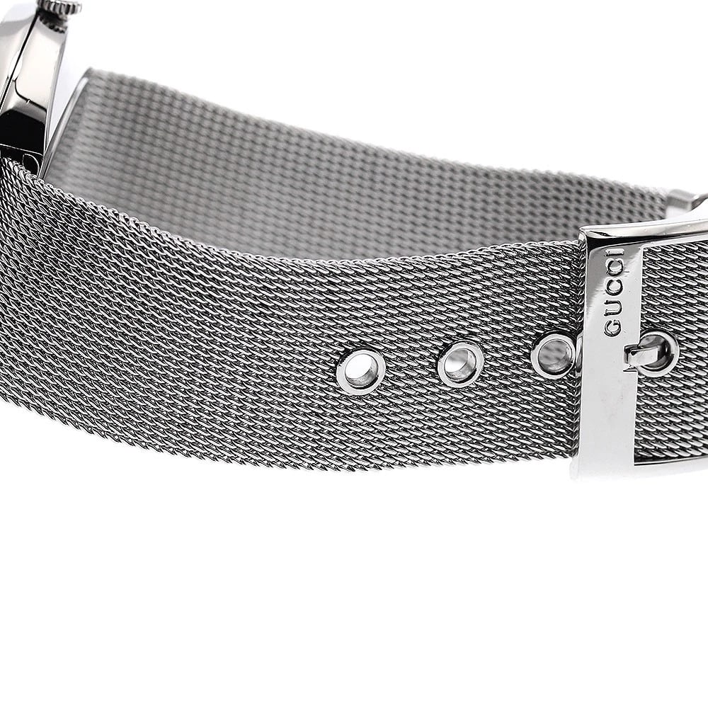 GUCCI SILVER QUARTZ WATCH - 3