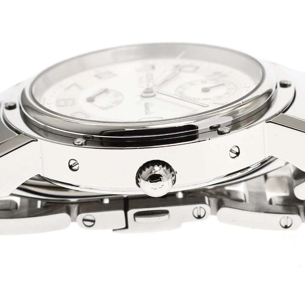 HERMES CLIPPER DATE POWER RESERVE AUTOMATIC WATCH - 4