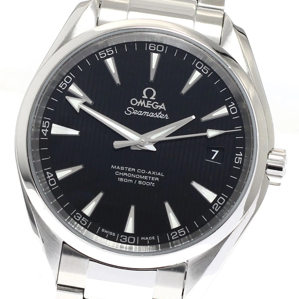OMEGA SEAMASTER AQUA TERRA DATE AUTOMATIC WATCH (1 of 3)