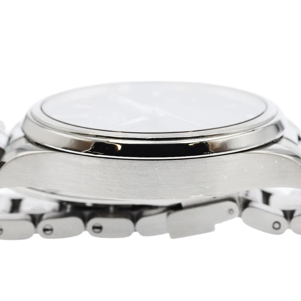TUDOR STYLE DIAMOND DATE BLACK AUTOMATIC WATCH - 5