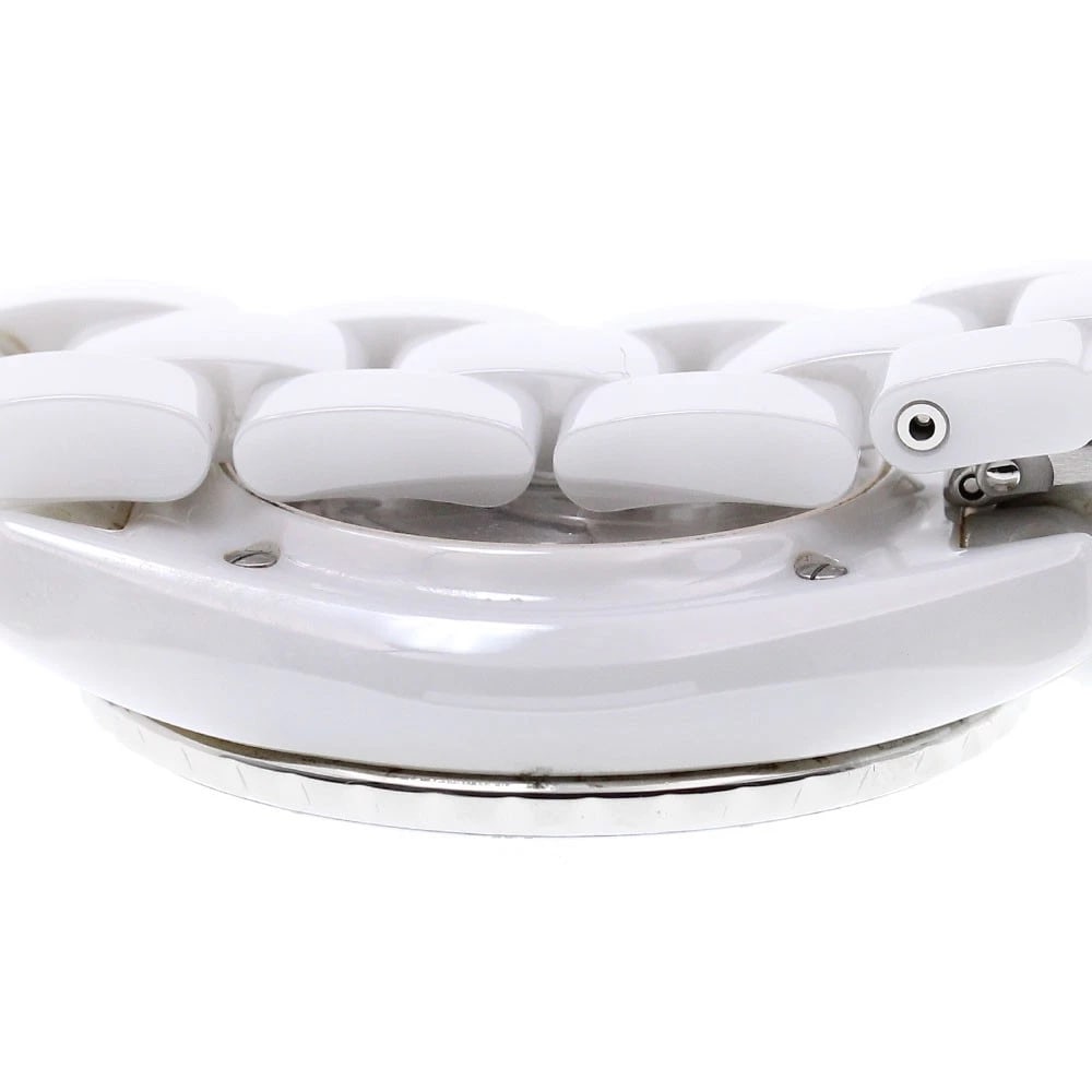 CHANEL J12 WHITE CERAMIC AUTOMATIC WATCH - 4