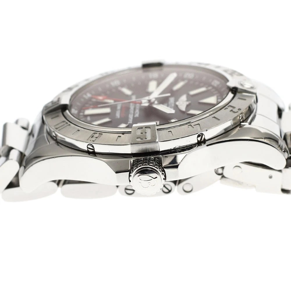 BREITLING AVENGER DATE BLACK AUTOMATIC WATCH - 3