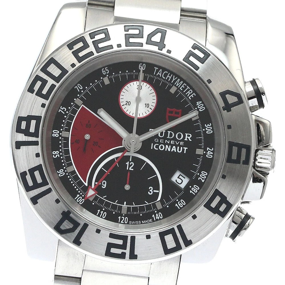 TUDOR SPORTS COLLECTION CHRONOGRAPH AUTOMATIC WATCH: TUDOR Sports Collection chronograph Automatic Watch Brand: TUDOR Type/Style: Wristwatch Material: Band Material Stainless Steel, Case Material Stainless Steel Color: Band Color Silver, Dial Color