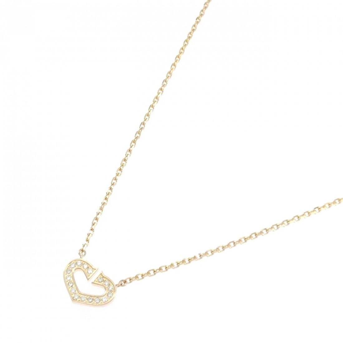 CARTIER C HEART NECKLACE - 2