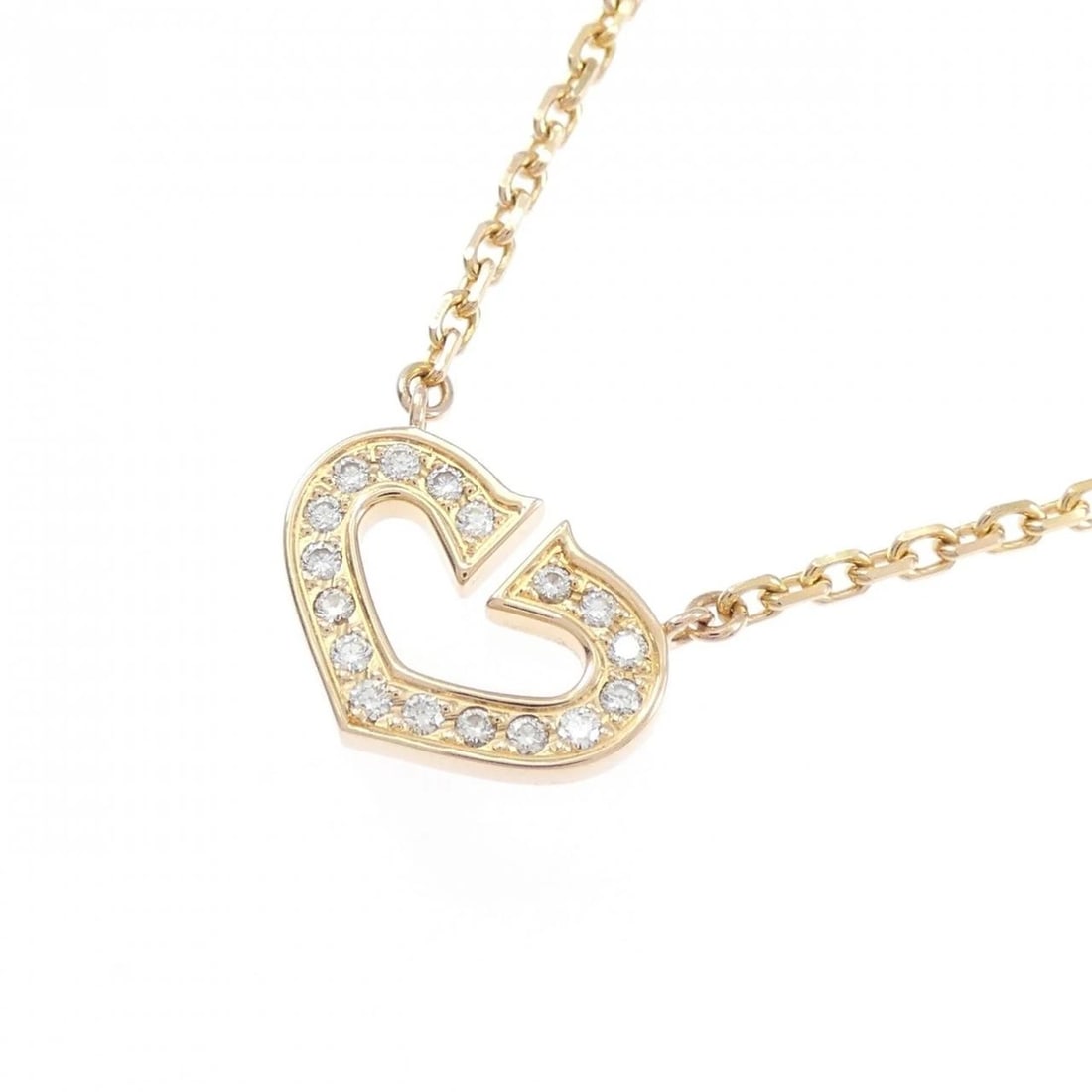 CARTIER C HEART NECKLACE - 3