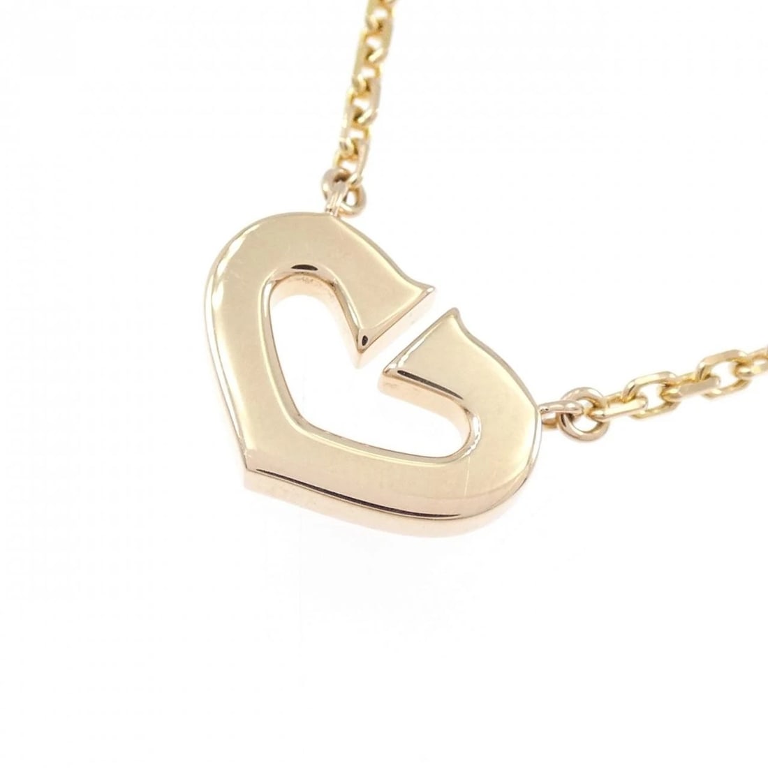 CARTIER C HEART NECKLACE - 4