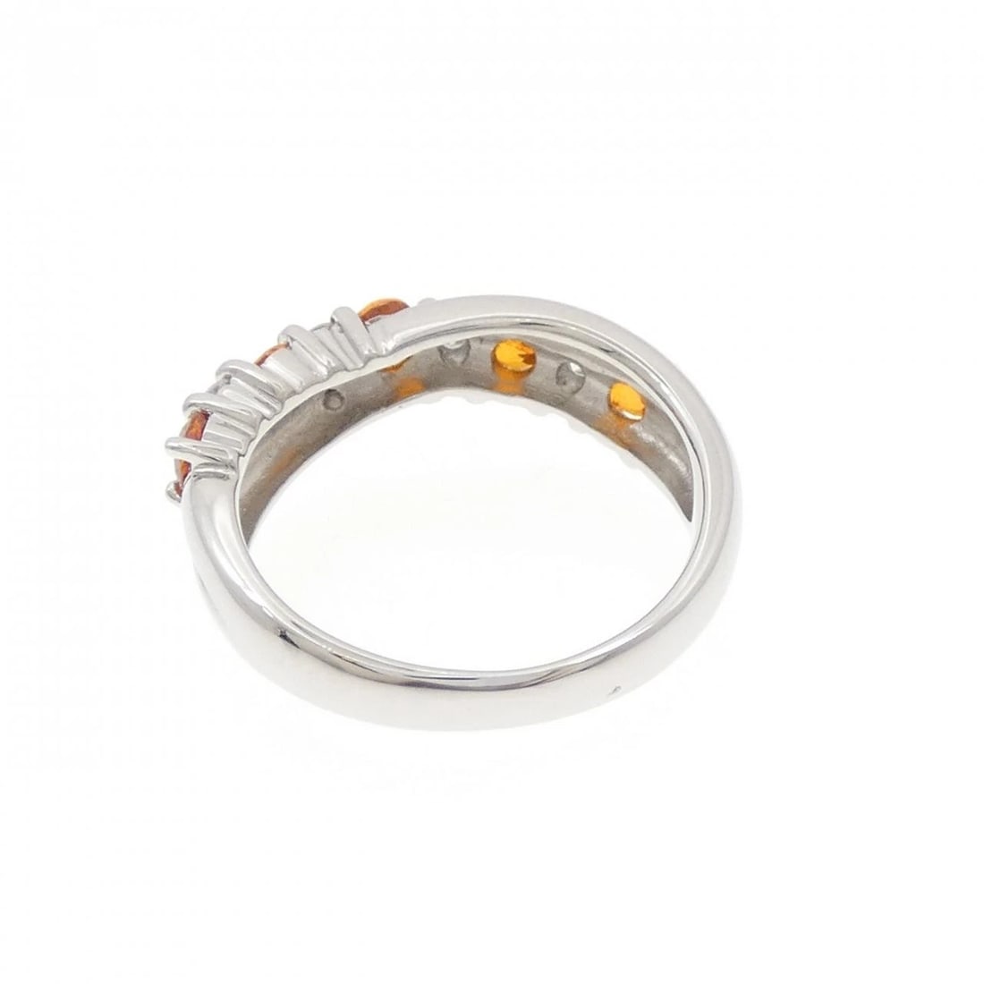 PT900 GARNET RING - 3