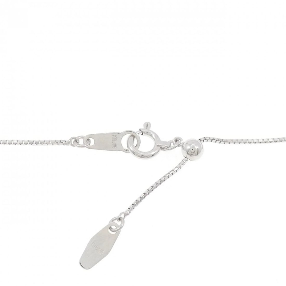 K18WG DIAMOND NECKLACE - 5