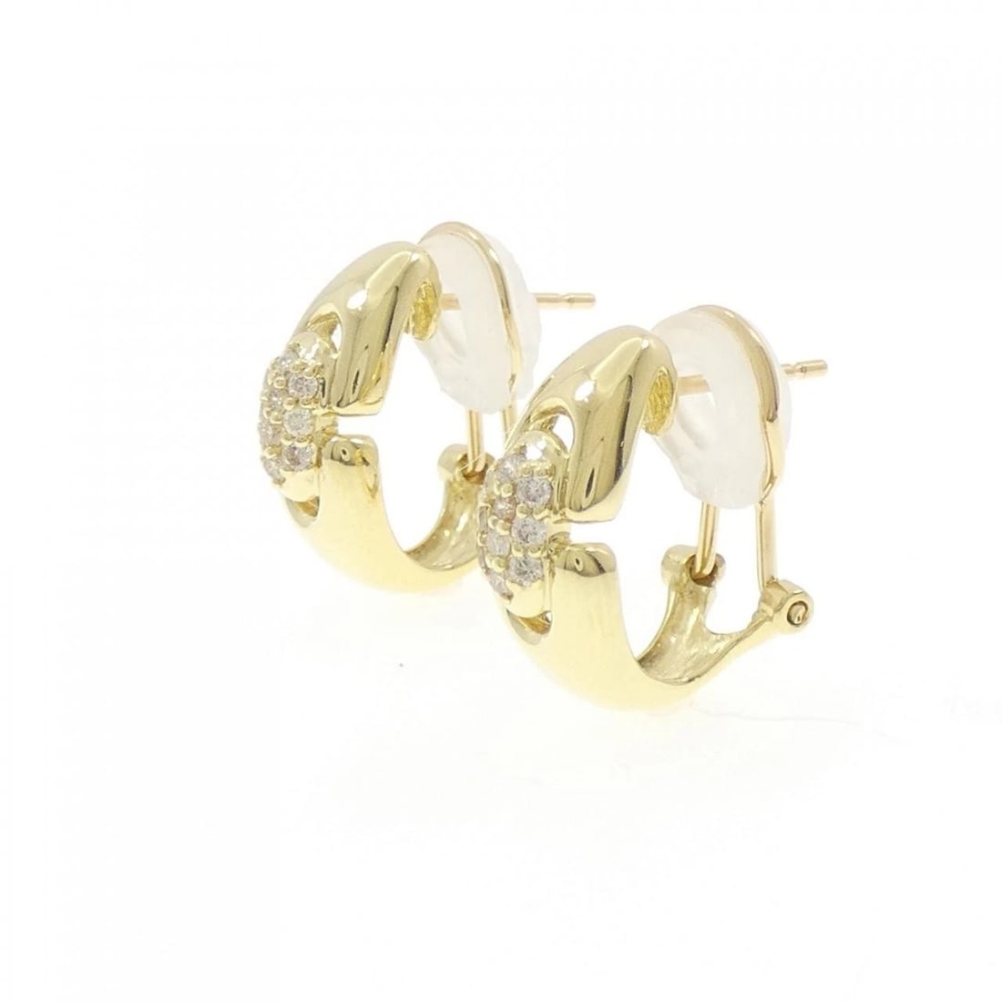 K18YG DIAMOND PIERCE - 2