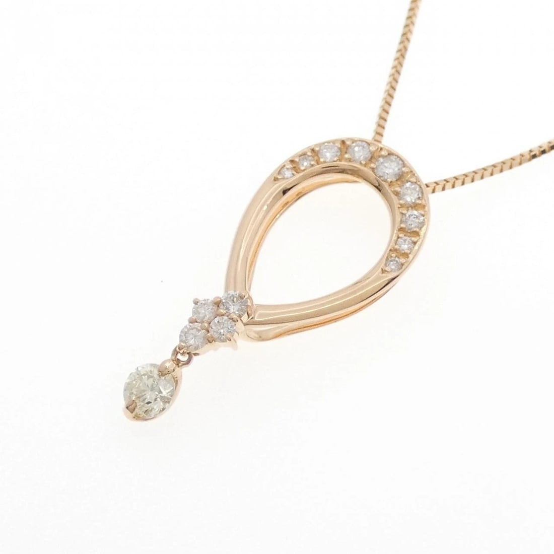 K18PG DIAMOND NECKLACE - 3