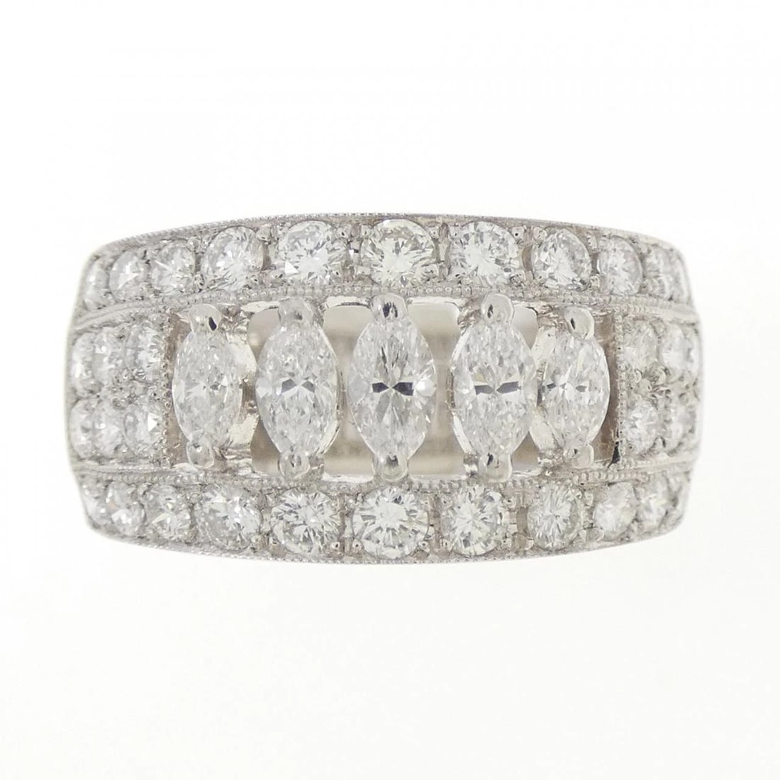 PT950 DIAMOND RING - 2
