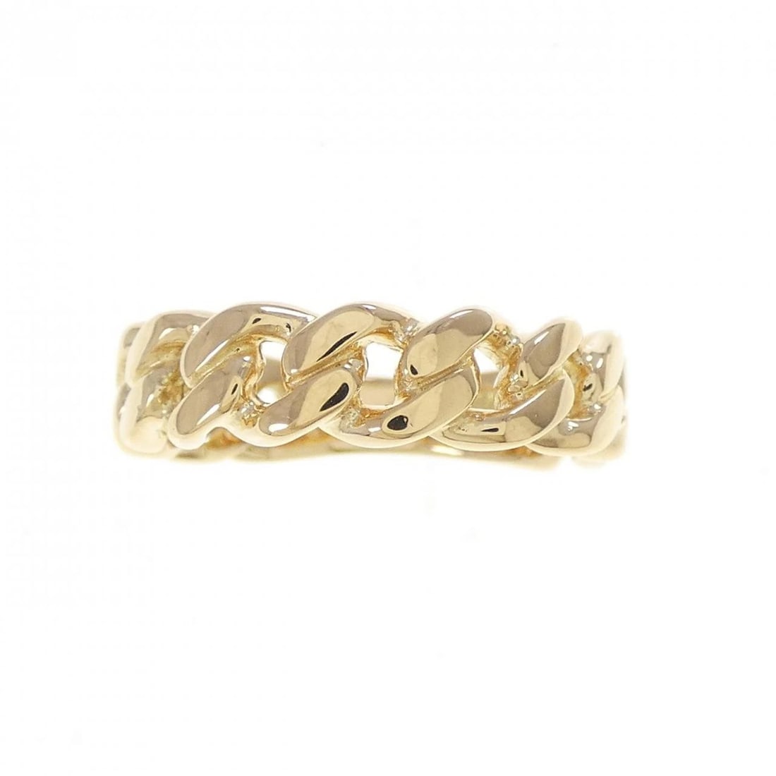 K18YG RING: K18YG ring Brand: Unbranded Type/Style: Ring Material: K18YG, Color: YELLOW GOLD Size: US 6 1/2 Accessories: None Accessories Notice: When purchasing pre-owned goods, please refer to the photos of