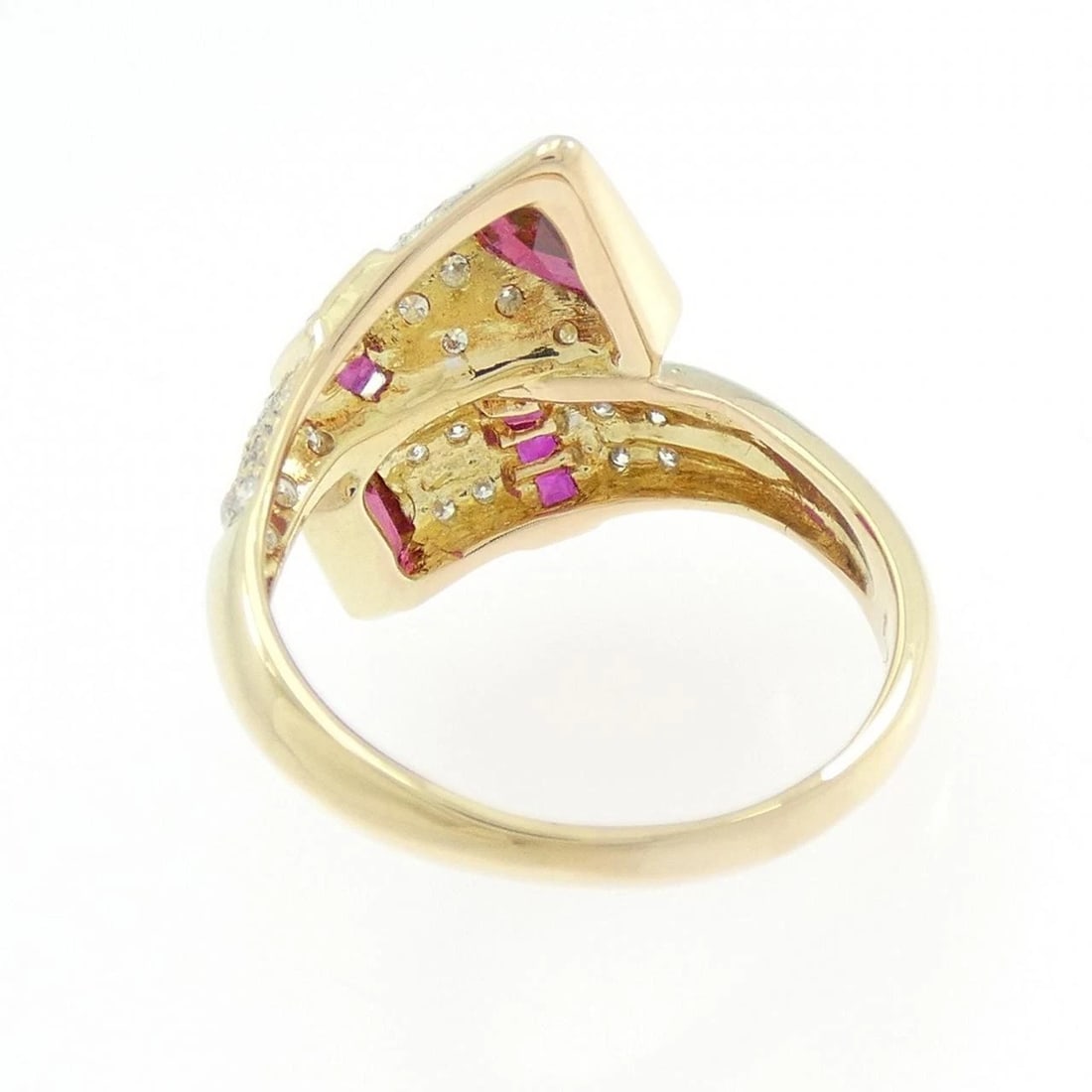 K18YG/K18WG RUBY RING - 3