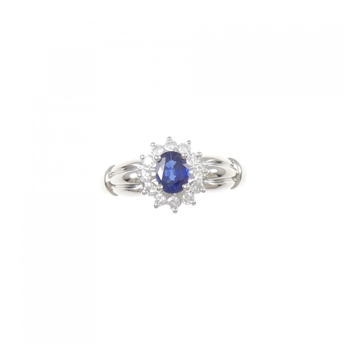 PT900 SAPPHIRE RING - 2