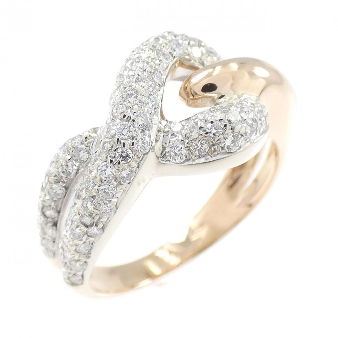 750PG/750WG DIAMOND RING: 750PG/750WG diamond ring Brand: Unbranded Type/Style: Diamond Ring Material: 750PG/750WG, Main Stone/Creation NATURAL Color: PG,WG Size: US 6 1/2 Accessories: None Accessories Notice: When