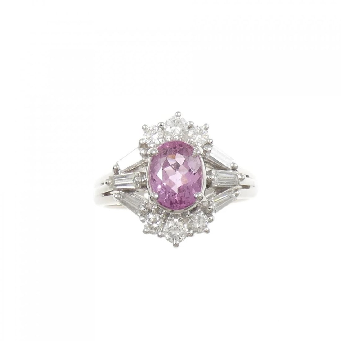 PT900 IMPERIAL TOPAZ RING - 2