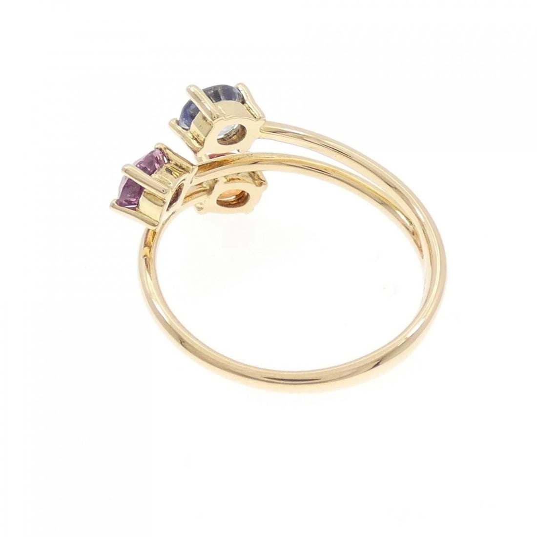 750YG SAPPHIRE RING - 2