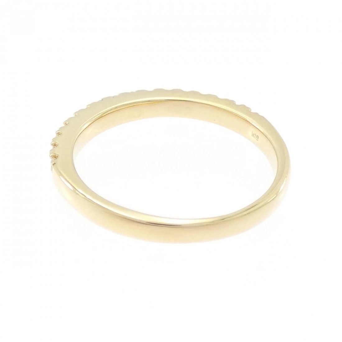 K18YG DIAMOND RING - 2
