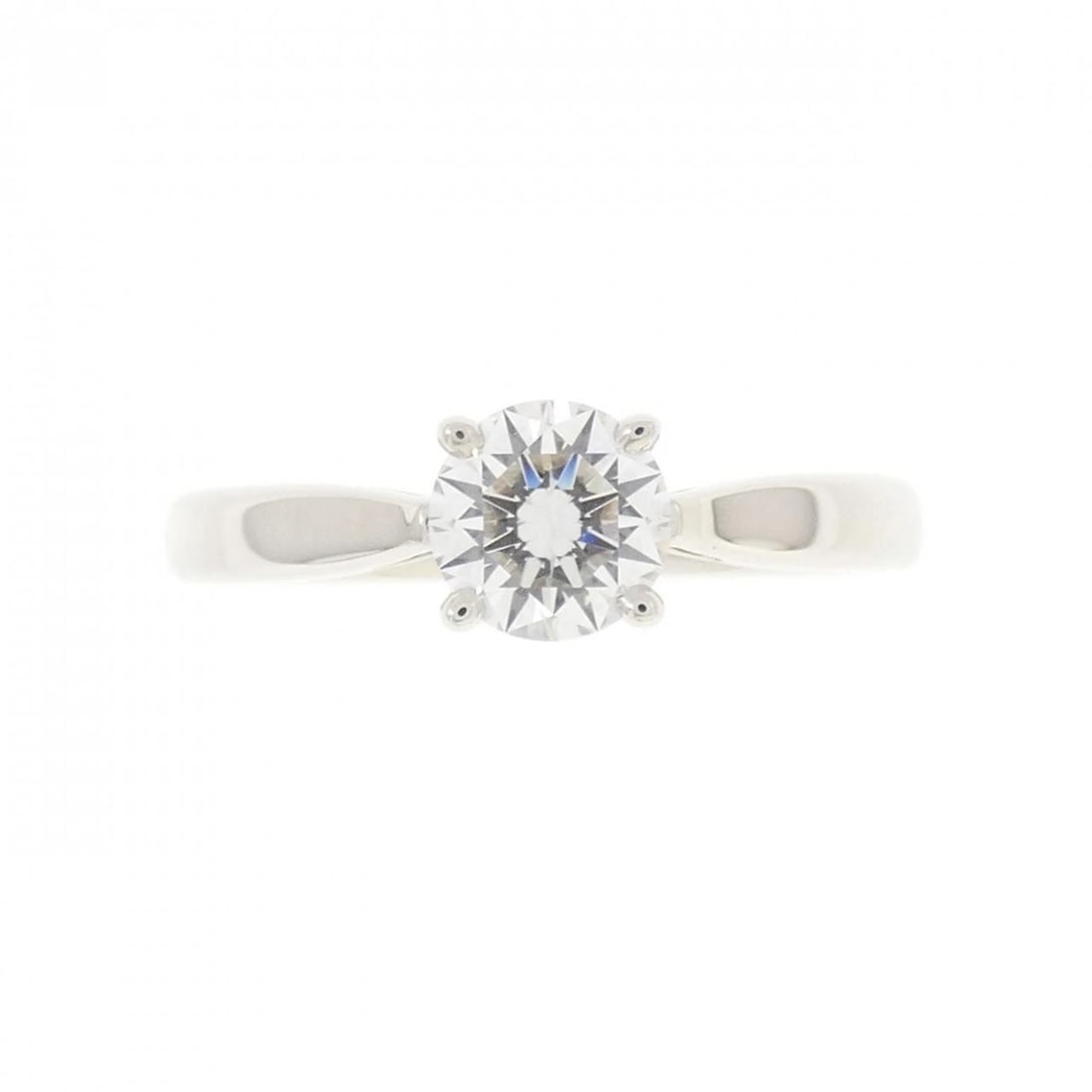 PT950 DIAMOND RING: PT950 Diamond Ring Brand: Unbranded Type/Style: Ring Material: PT950, Main Stone/Creation Natural Color: Silver Size: US 5 1/4 Accessories: None Accessories Notice: When purchasing pre-owned goods,