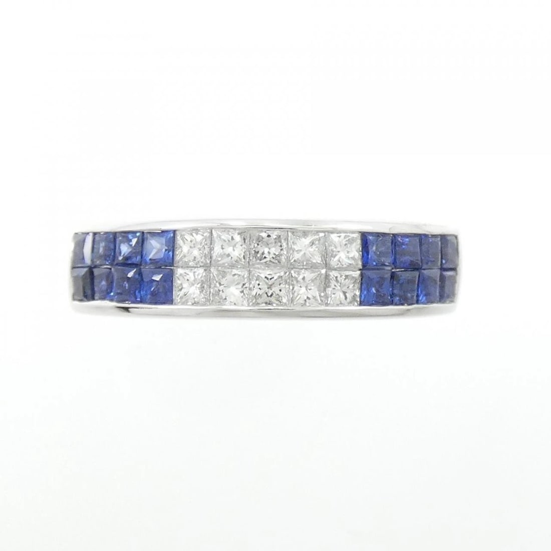 K18WG SAPPHIRE RING - 2