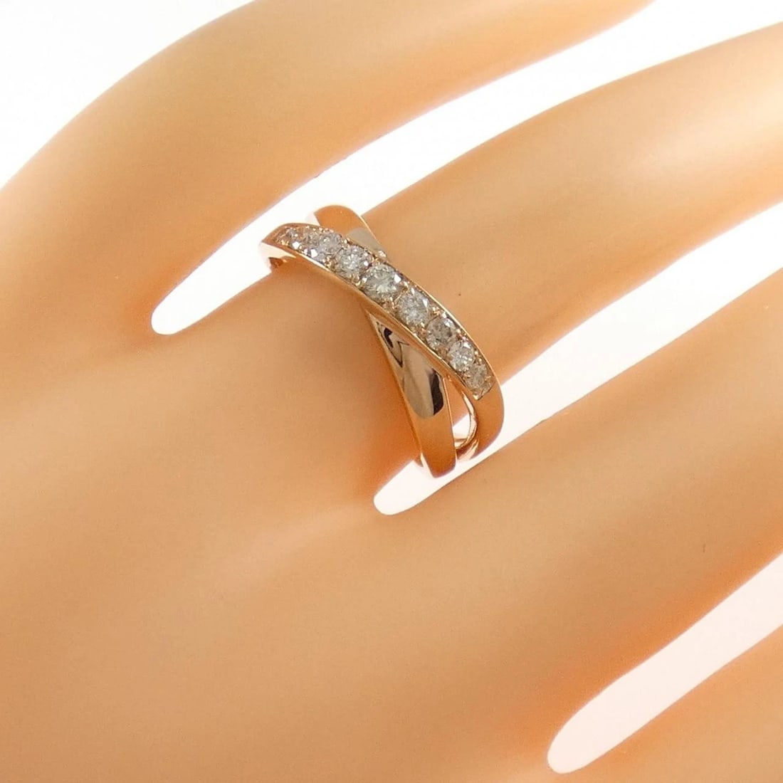 K18PG DIAMOND RING - 3