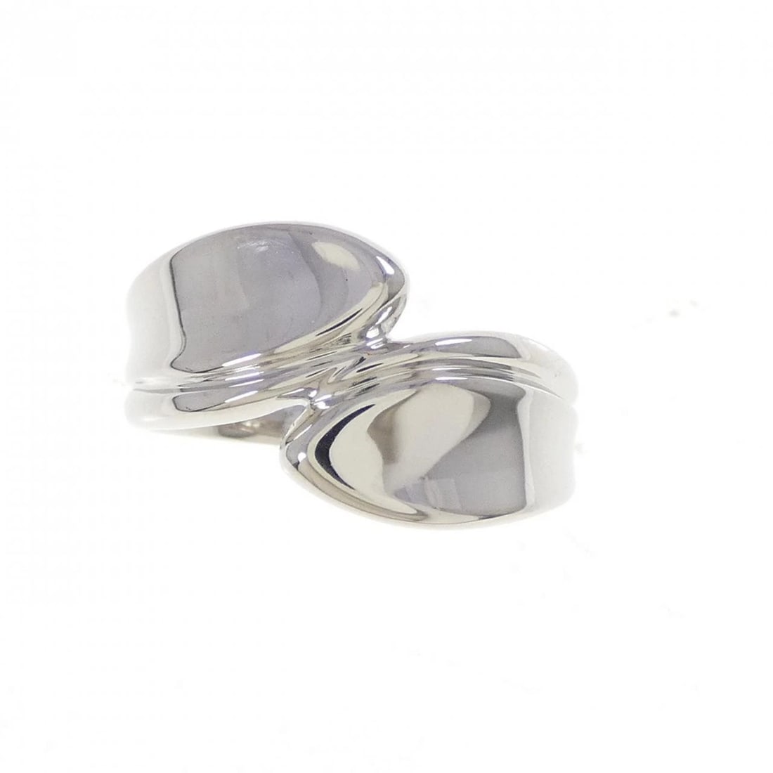 PT850 RING: PT850 ring Brand: Unbranded Type/Style: Ring Material: PT850, Color: Silver Size: Actual Size Max width approx: 11.0mm Accessories: None Accessories Notice: When purchasing pre-owned goods, please
